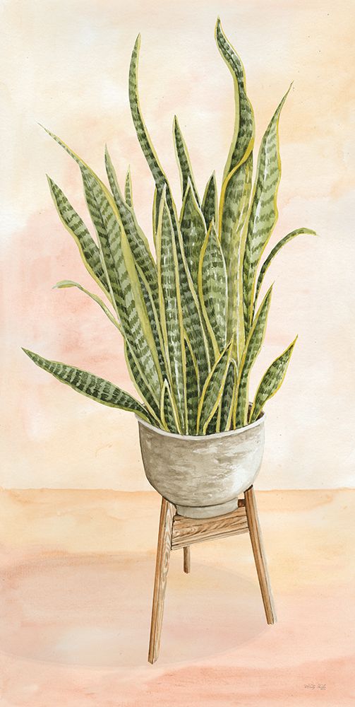 Plant Stand Pot of Flowers III art print by Cindy Jacobs for $57.95 CAD