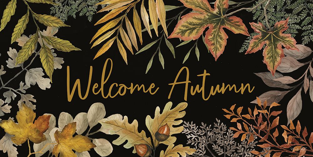 Welcome Autumn art print by Cindy Jacobs for $57.95 CAD