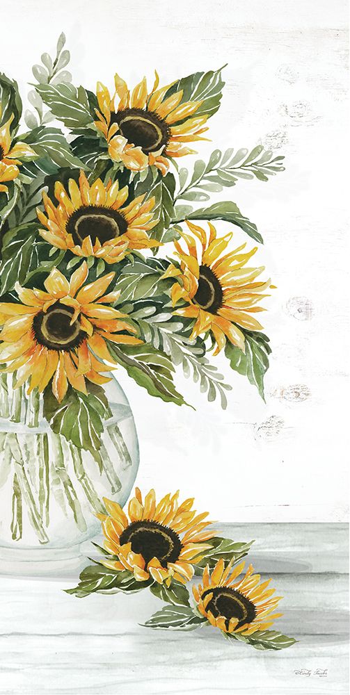 Sunflowers for You art print by Cindy Jacobs for $57.95 CAD