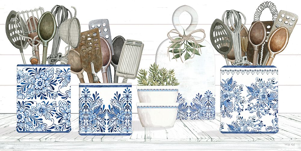 Kitchen Heirlooms II art print by Cindy Jacobs for $57.95 CAD