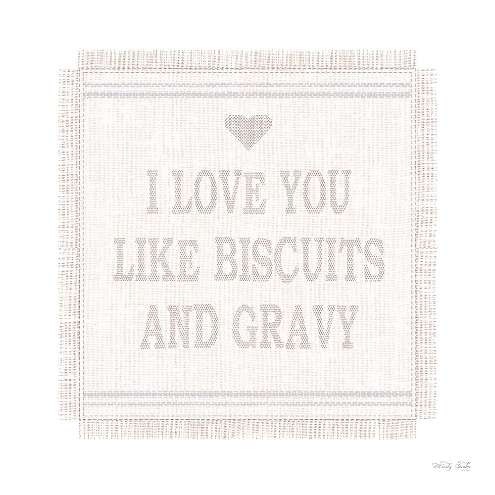I Love You Biscuits art print by Cindy Jacobs for $57.95 CAD