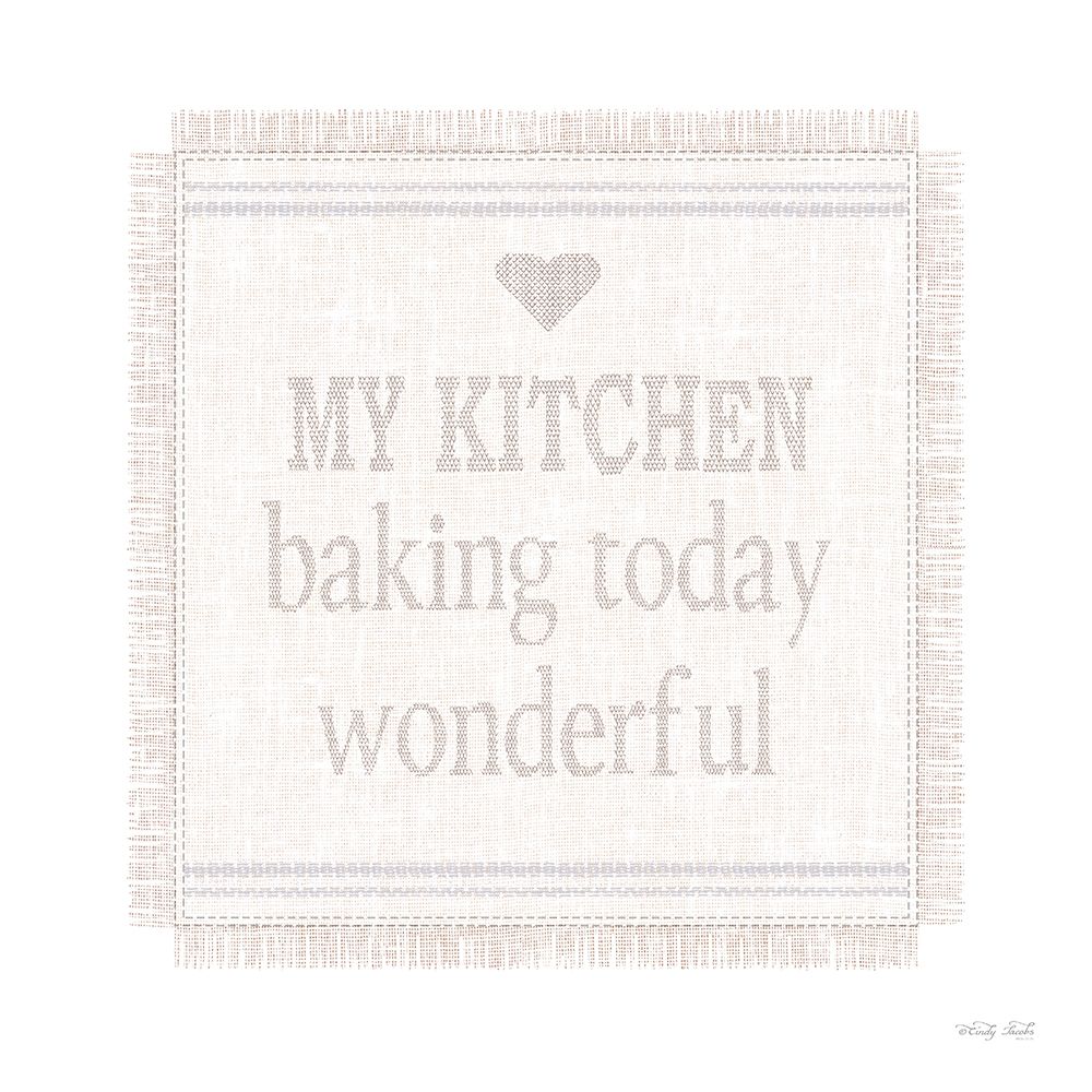 Baking Today Wonderful art print by Cindy Jacobs for $57.95 CAD