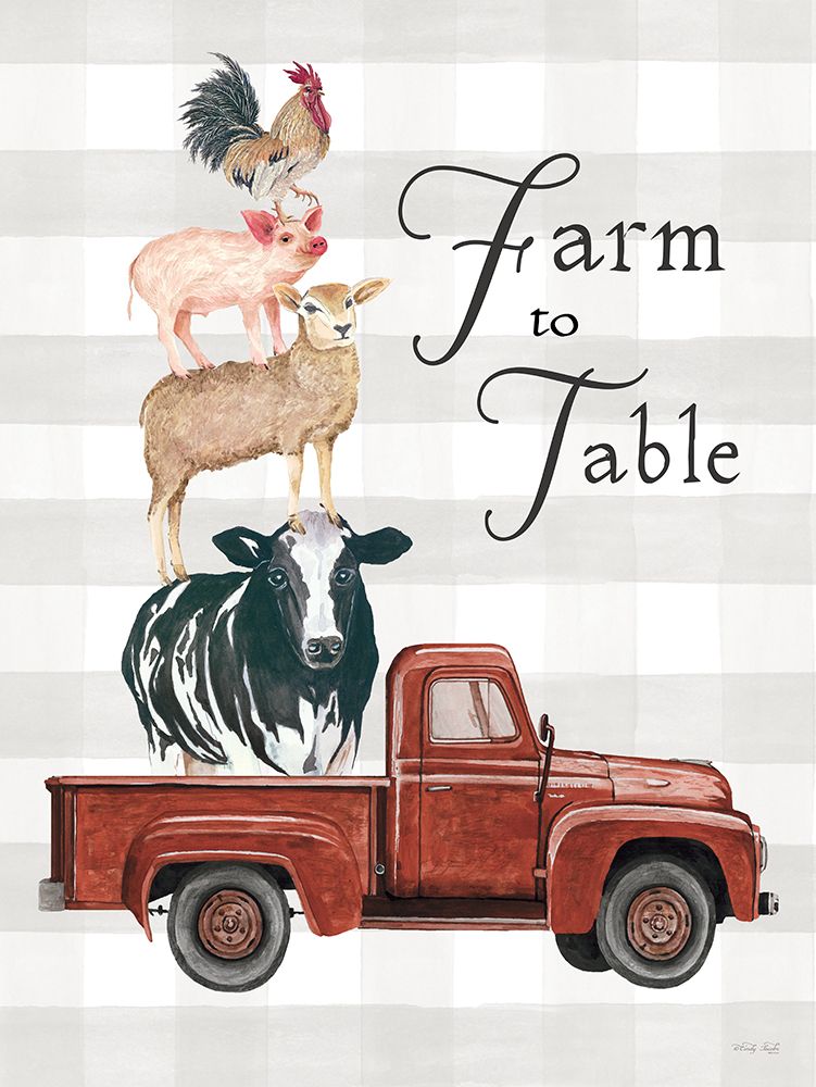 Farm To Table art print by Cindy Jacobs for $57.95 CAD