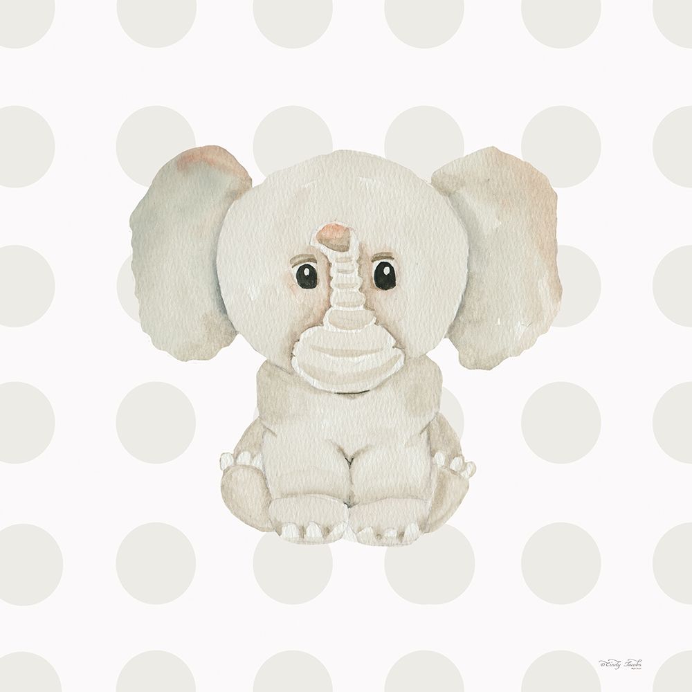 Baby Elephant art print by Cindy Jacobs for $57.95 CAD
