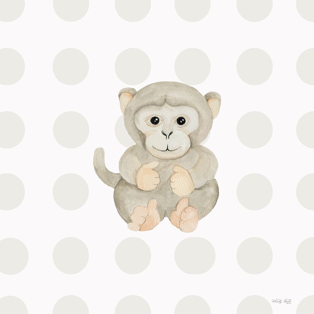 Baby Monkey art print by Cindy Jacobs for $57.95 CAD