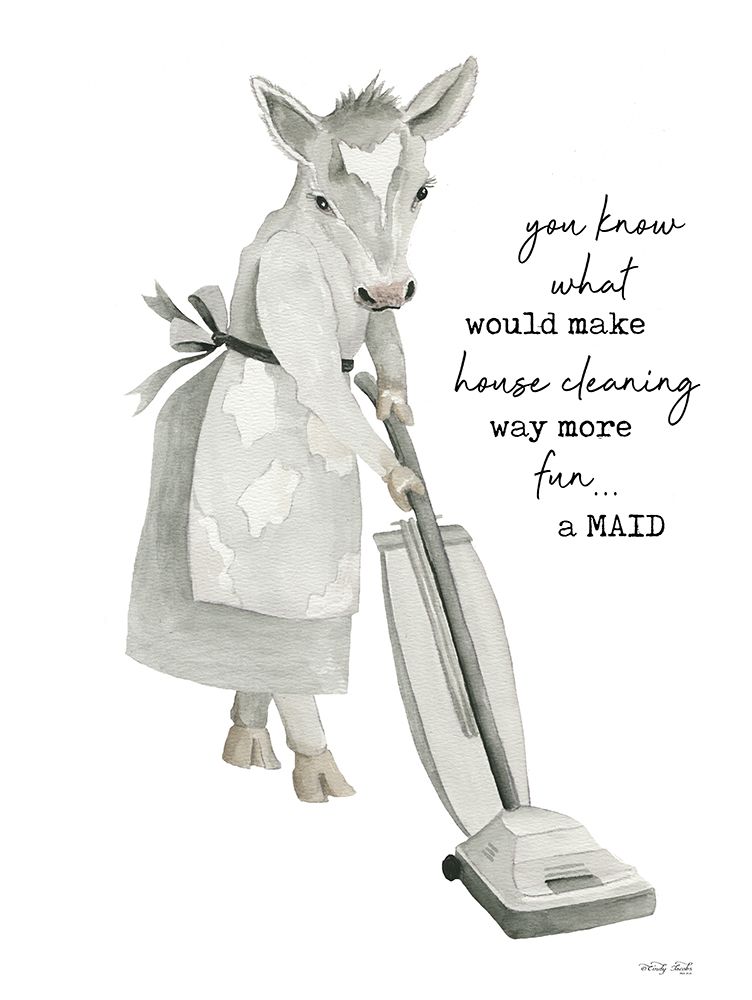 A Maid art print by Cindy Jacobs for $57.95 CAD