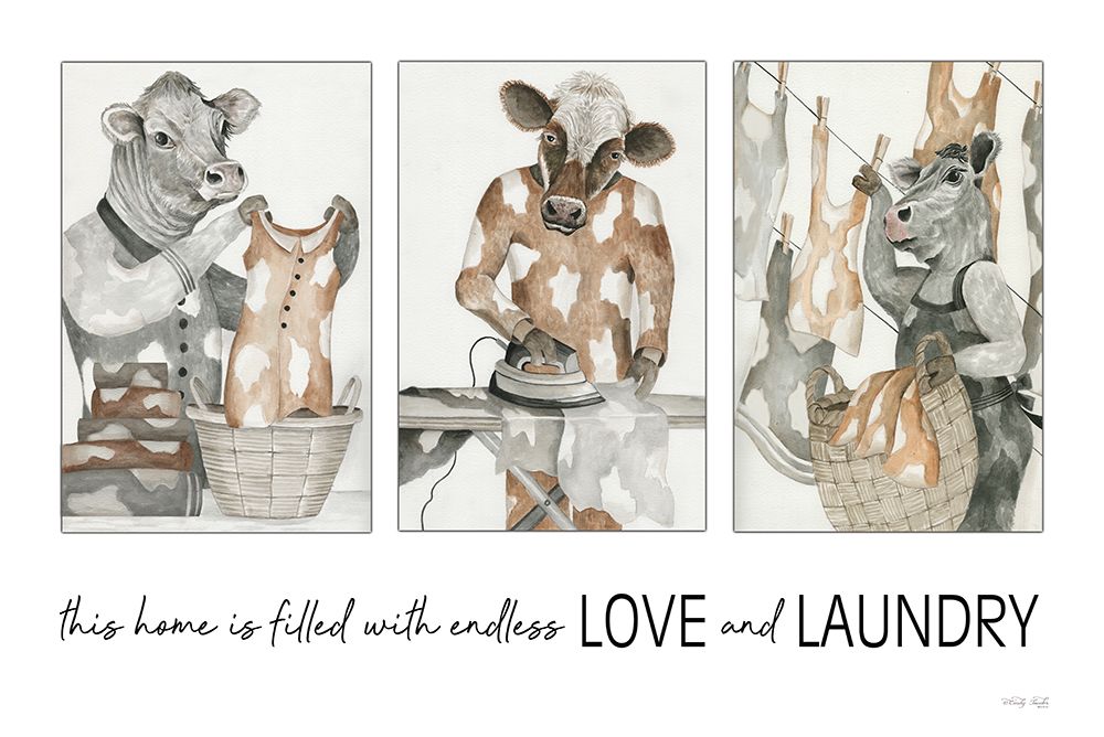 Love and Laundry art print by Cindy Jacobs for $57.95 CAD