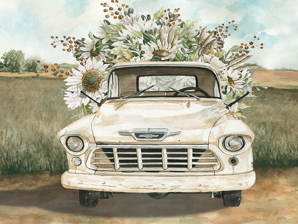 Country Flower Delivery II art print by Cindy Jacobs for $57.95 CAD