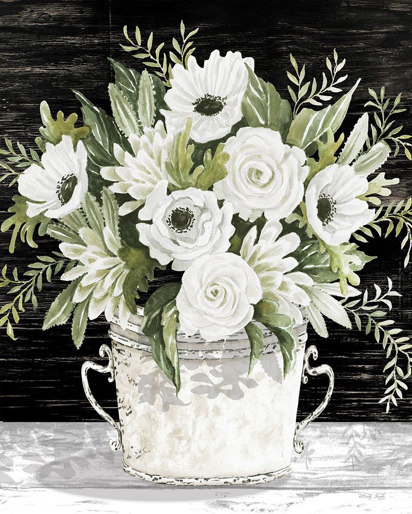 Fabulous Floral art print by Cindy Jacobs for $57.95 CAD