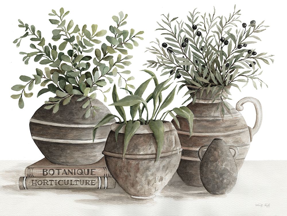 Vase Collection I art print by Cindy Jacobs for $57.95 CAD