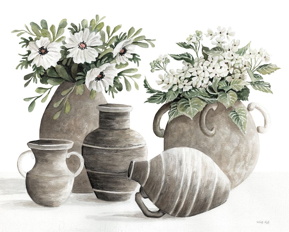 Vase Collection II art print by Cindy Jacobs for $57.95 CAD