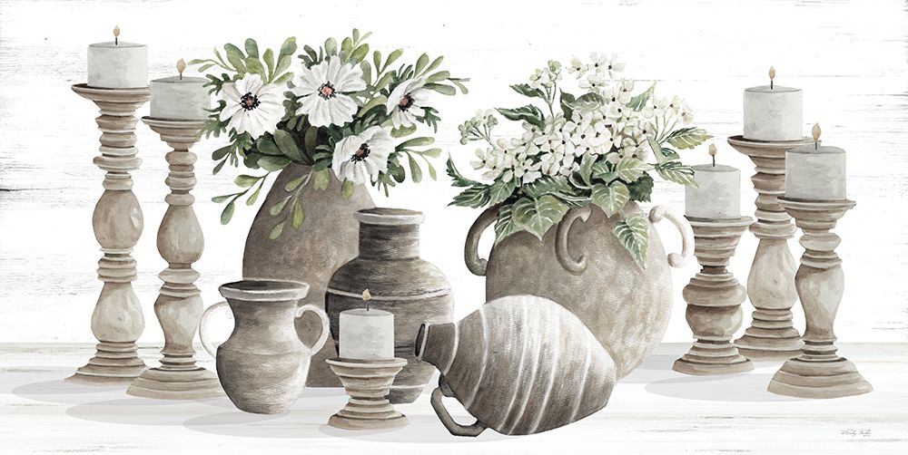 Vase Collection III art print by Cindy Jacobs for $57.95 CAD