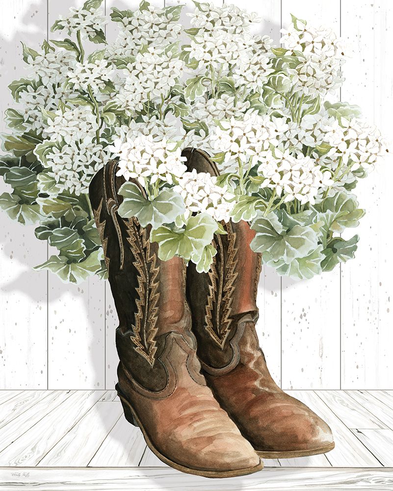 Cowgirl Cool art print by Cindy Jacobs for $57.95 CAD