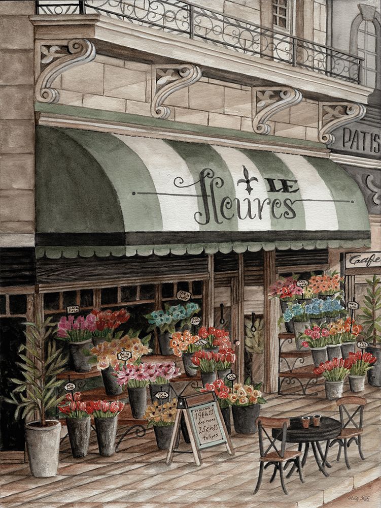 Le Fleurs I art print by Cindy Jacobs for $57.95 CAD