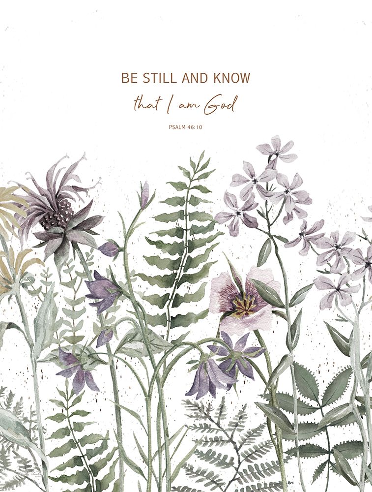 Be Still and Know art print by Cindy Jacobs for $57.95 CAD