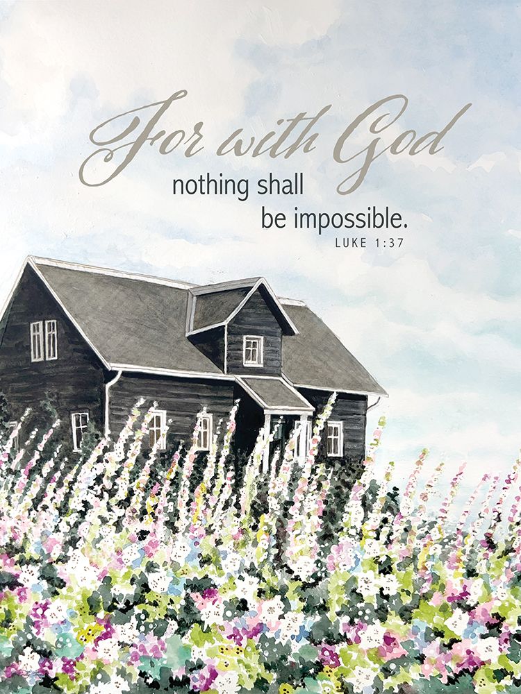 For With God art print by Cindy Jacobs for $57.95 CAD