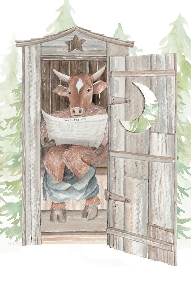 The Daily Moo art print by Cindy Jacobs for $57.95 CAD