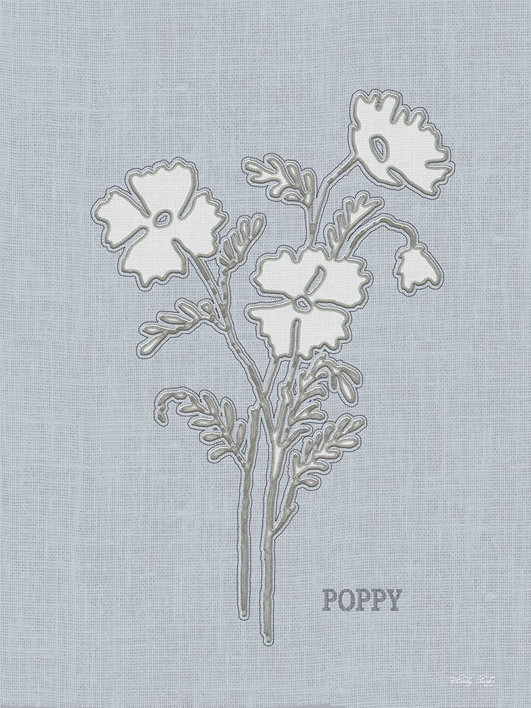 Embroidered Poppies art print by Cindy Jacobs for $57.95 CAD