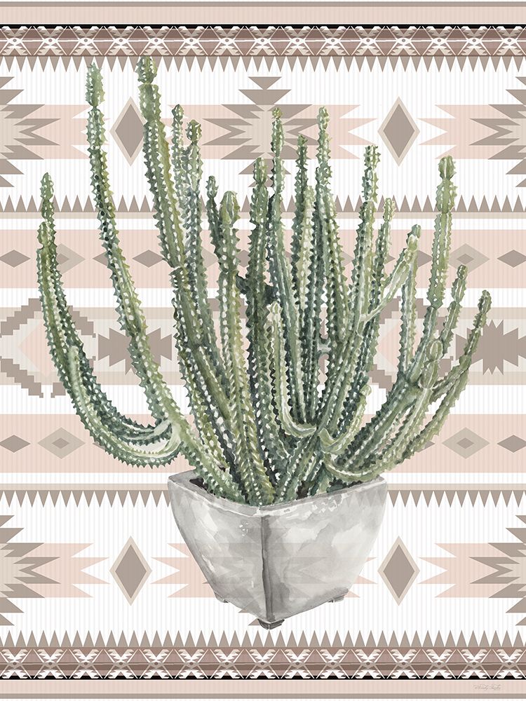 Navajo Cactus art print by Cindy Jacobs for $57.95 CAD
