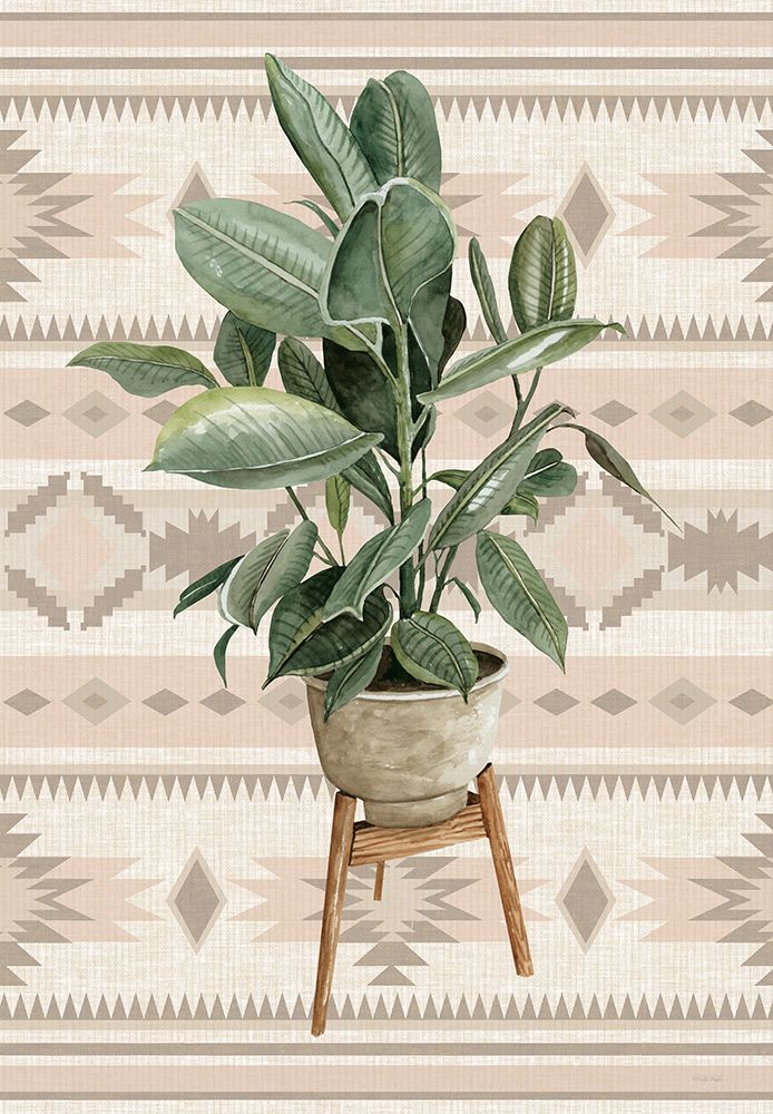 Aztec Planter I art print by Cindy Jacobs for $57.95 CAD