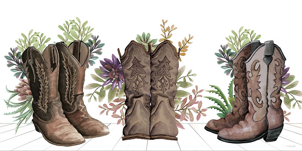 Cowboy Collection art print by Cindy Jacobs for $57.95 CAD