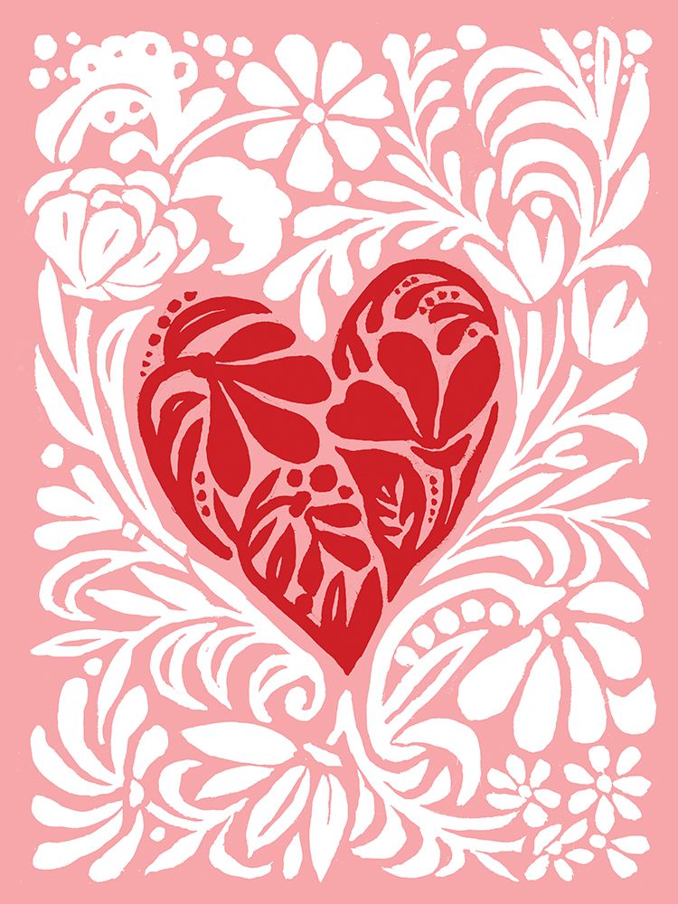 Red Heart art print by Cindy Jacobs for $57.95 CAD