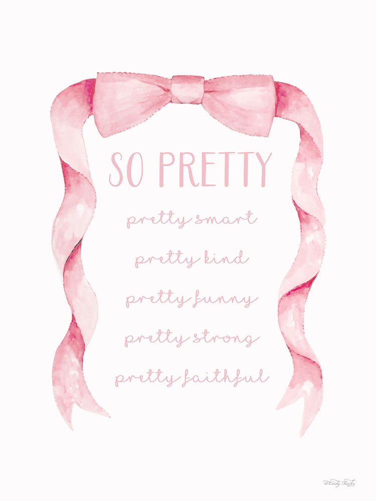 So Pretty art print by Cindy Jacobs for $57.95 CAD