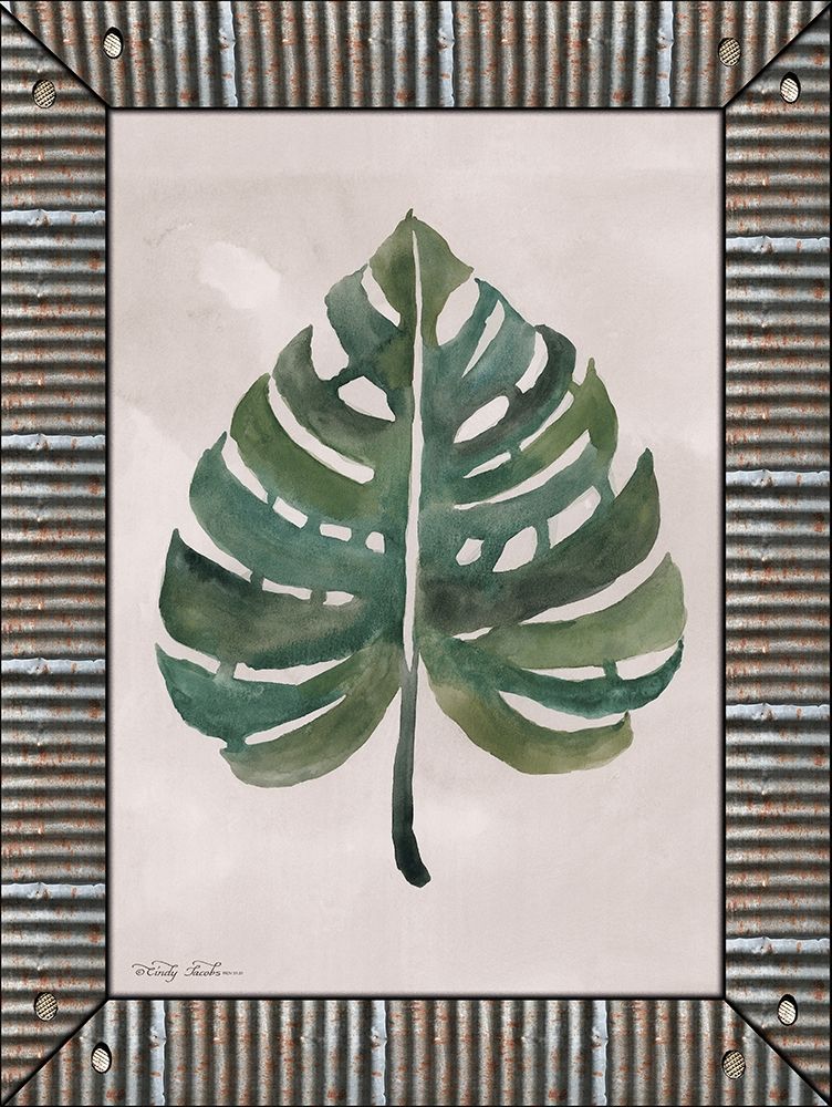 Monstera Leaf  art print by Cindy Jacobs for $57.95 CAD