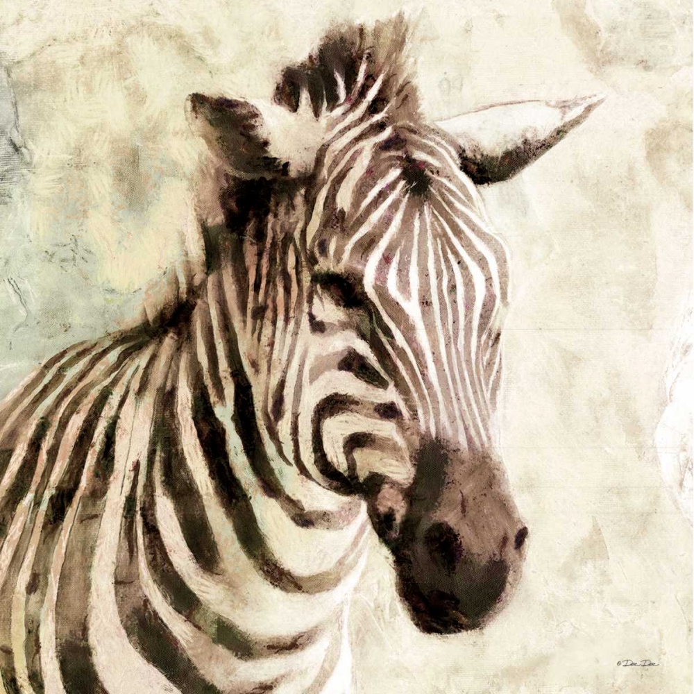 The Zebra art print by Dee Dee for $57.95 CAD