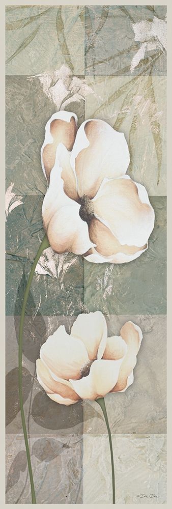 Soft Spa Floral II art print by Dee Dee for $57.95 CAD