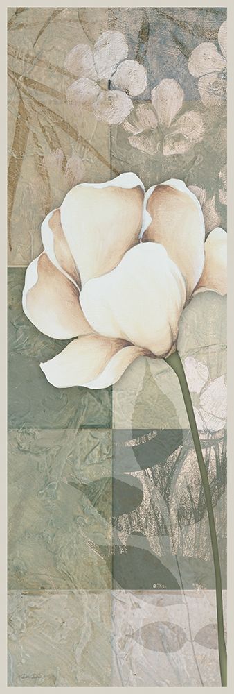 Soft Spa Floral I art print by Dee Dee for $57.95 CAD
