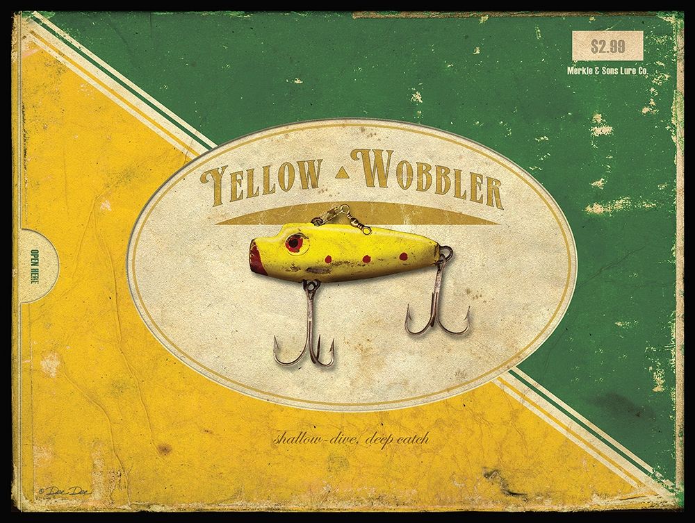 Yellow Wobbler art print by Dee Dee for $57.95 CAD