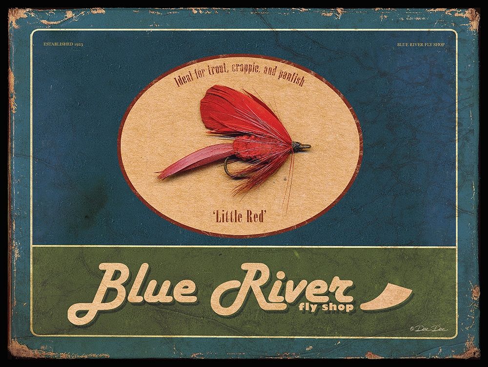 Blue River art print by Dee Dee for $57.95 CAD