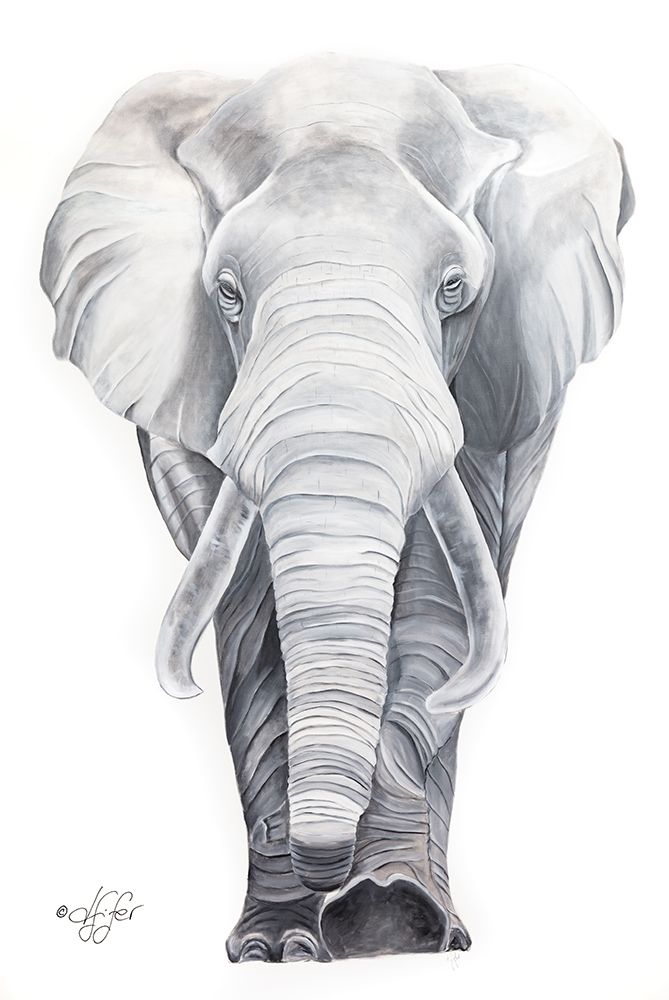 What Big Ears I Have art print by Diane Fifer for $57.95 CAD