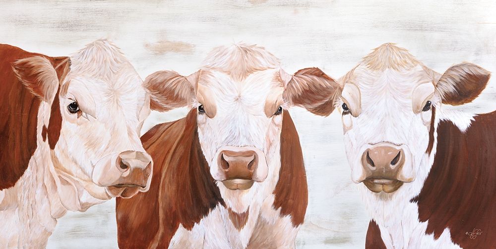 The Herefords art print by Diane Fifer for $57.95 CAD