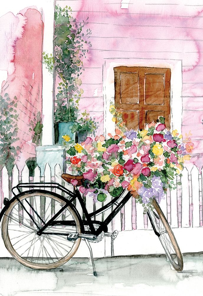 Spring Bike Ride art print by Dogwood Portfolio for $57.95 CAD