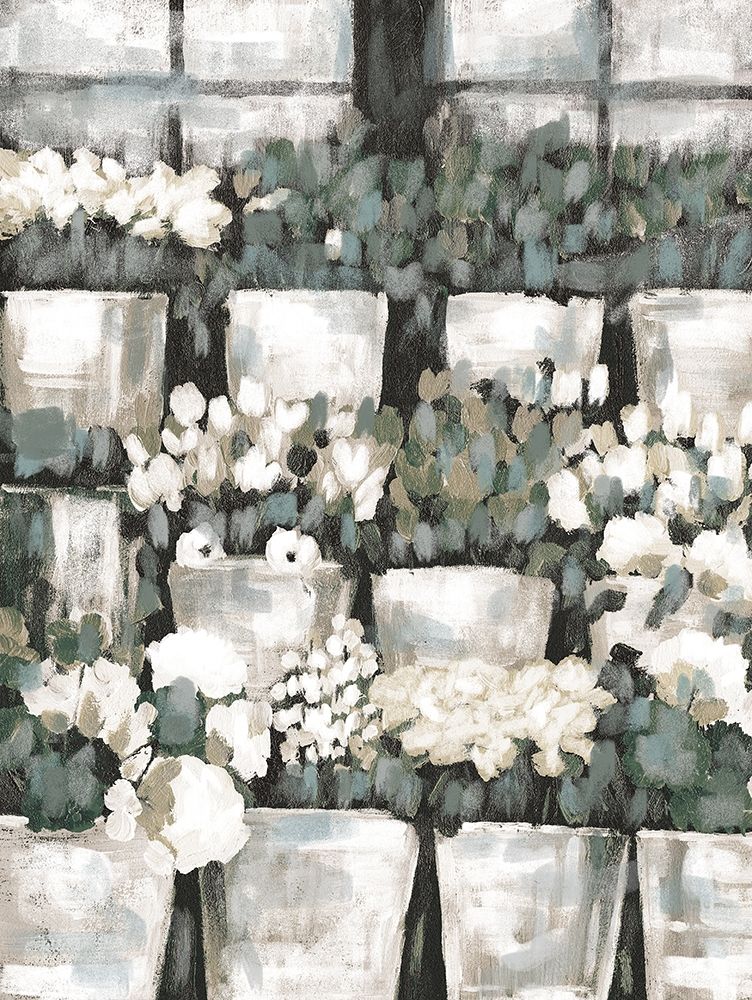 Rows of Flowers art print by Dogwood Portfolio for $57.95 CAD