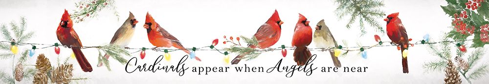 Cardinals Appear When Angels are Near art print by Dogwood Portfolio for $57.95 CAD