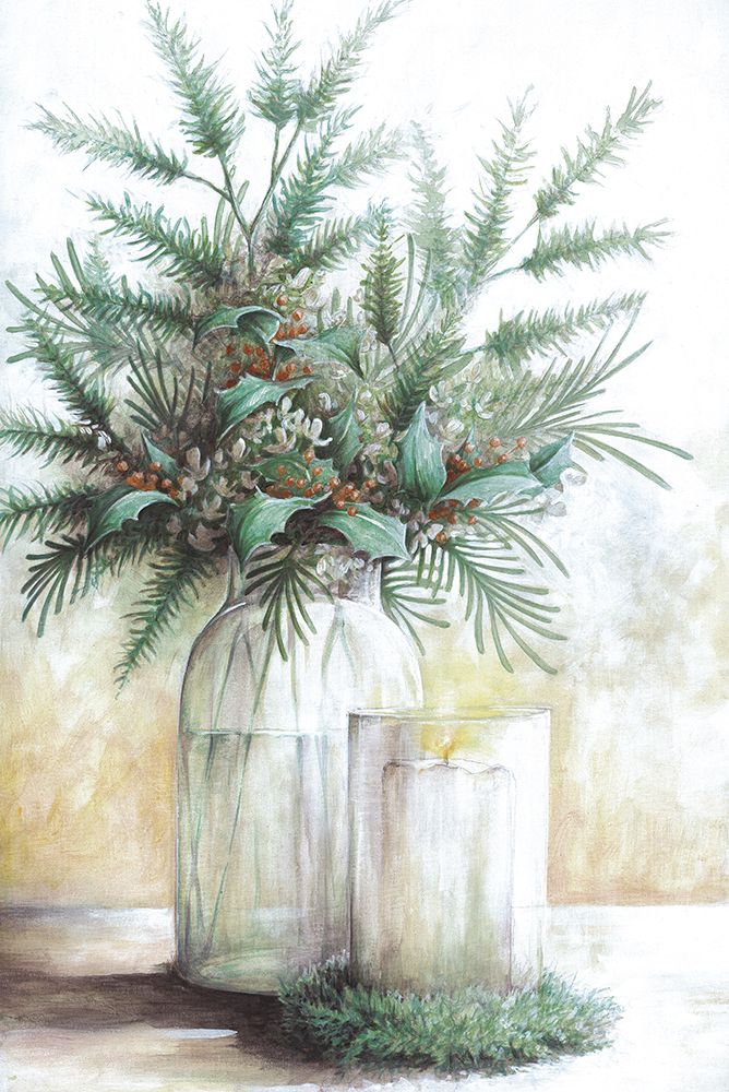 Evergreen Bouquet art print by Dogwood Portfolio for $57.95 CAD