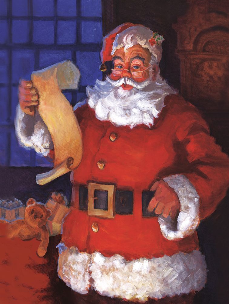 Santas List art print by Dogwood Portfolio for $57.95 CAD