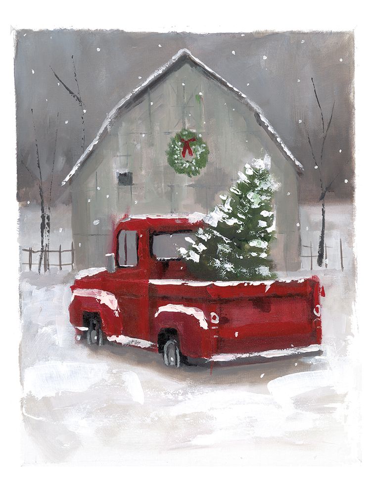 Christmas on the Farm art print by Dogwood Portfolio for $57.95 CAD