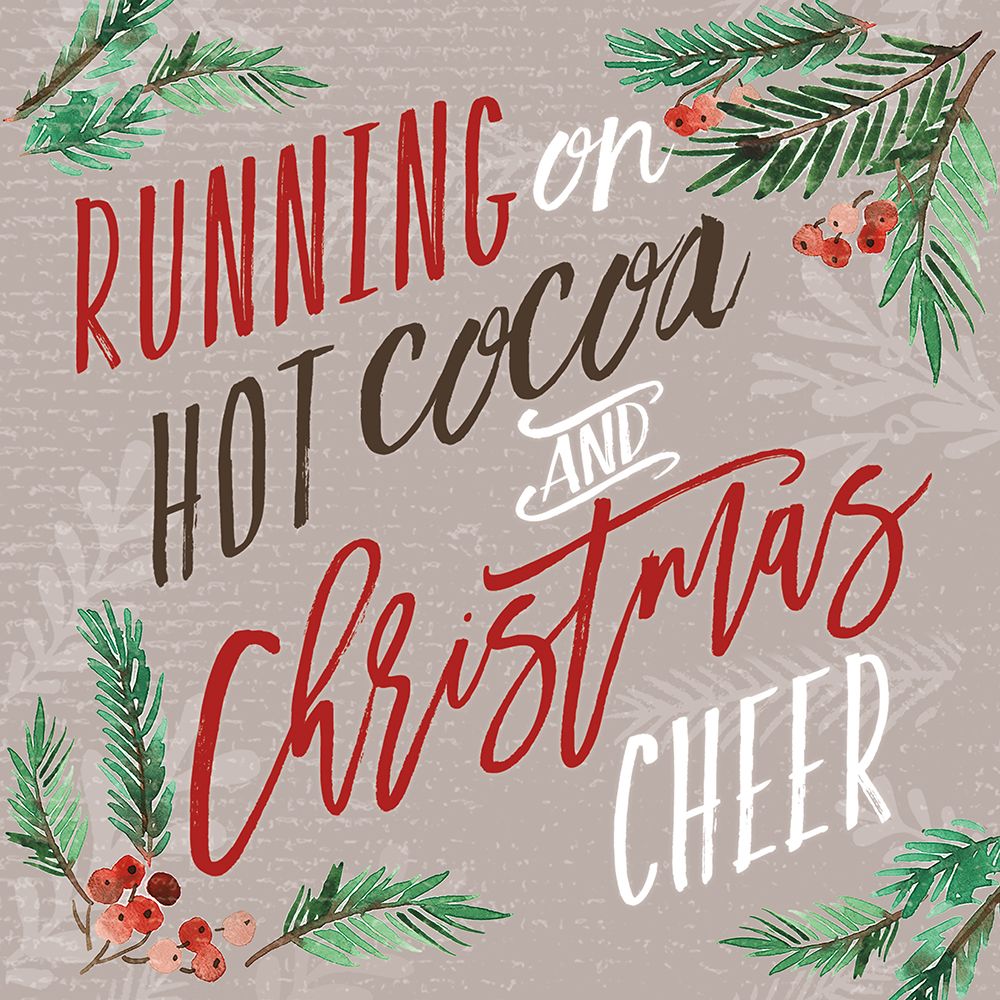 Christmas Cheer art print by Dogwood Portfolio for $57.95 CAD