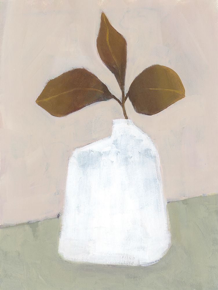 Split Leaf Serenity art print by Dogwood Portfolio for $57.95 CAD