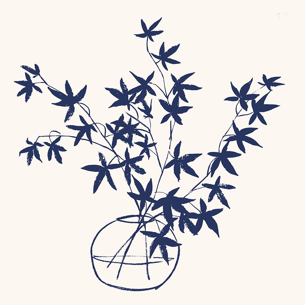 Nature in Navy art print by Dogwood Portfolio for $57.95 CAD