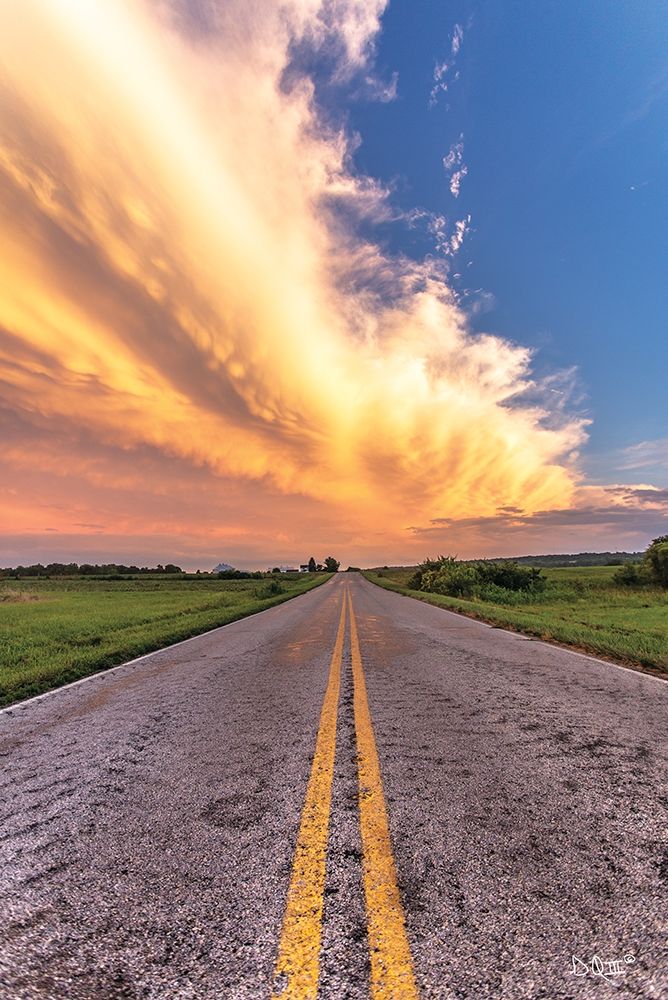 Road and Sky Meeting art print by Donnie Quillen for $57.95 CAD