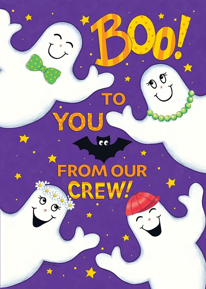 Boo Crew art print by Deb Strain for $57.95 CAD