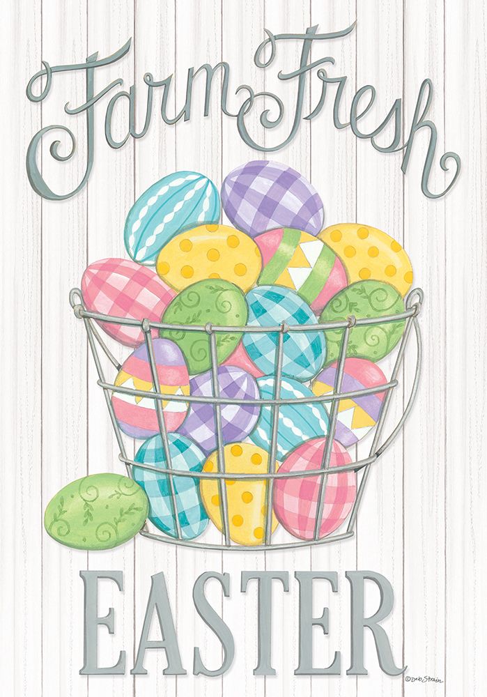 Farm Fresh Easter art print by Deb Strain for $57.95 CAD