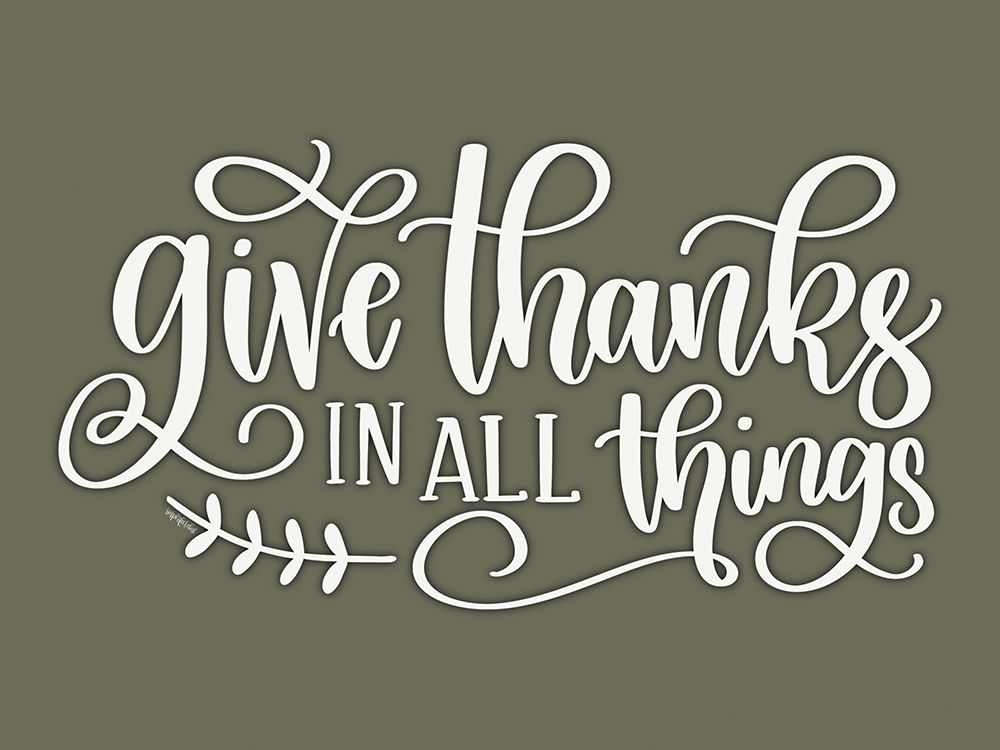Give Thanks art print by Imperfect Dust for $57.95 CAD