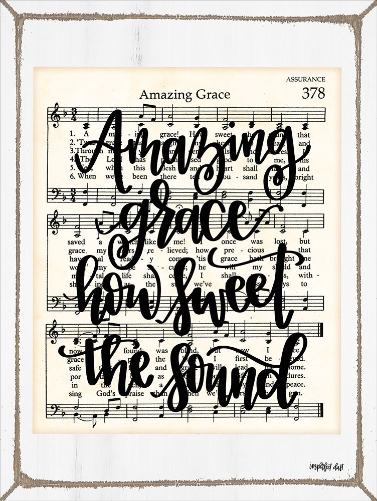 Amazing Grace art print by Imperfect Dust for $57.95 CAD