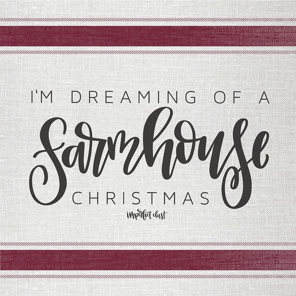 Farmhouse Christmas   art print by Imperfect Dust for $57.95 CAD